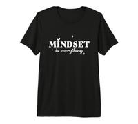 Mindset Is Everything Inspirational Mind Citazione Motivazionale Maglietta Premium