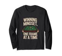 Mindset vincente Un fotogramma alla volta Snooker Maglia a Manica