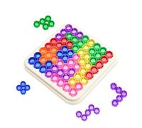 Mindspark Jigsaw Challenge - Rompicapo interattivo, pezzi di puzzle vivaci dal design unico, set di attività educative, esercizi di, potenziatore del pensiero critico per bambini e legami famil