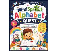 MindSprout Alphabet Quest: Learn Letters, Phonics, Tracing & Early Reading Through Fun Coloring Activities