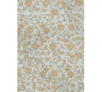 Mindthegap Carta da parati Backyard Flowering - Ether Blue/ Copper/ Black