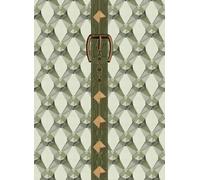 Mindthegap Carta da parati Luxury Detail - Light Green/ Taupe
