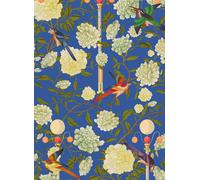 Mindthegap Carta da parati The Garden Of Immortality - Blue/ White/ Red/ Green
