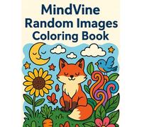 MindVine Random Images Coloring Book