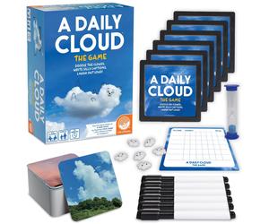 Mindware A Daily Cloud Board Game Ages 8+ 3-6 Players 25+ Minutes Play