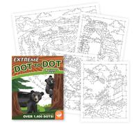 Mindware Extreme Dot-to-Dot: National Parks-Connect-the-Dat Activity & Coloring Book per bambini adolescenti e adulti-32 enigmi coinvolgenti-Fai dive