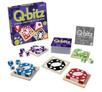 Mindware , Q-bitz , Miniature Game , Ages 6+ , 2-4 Players , 20 Minutes Playing Time