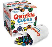 Mindware , Qwirkle Cubes , Miniature Game , Ages 6+ , 2-4 Players , 45 Minutes Playing Time