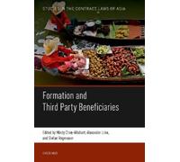 Mindy Chen-Wishart Formation and Third Party Beneficiaries (Copertina rigida)