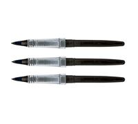 Mine di Ricambio Cartuccia per Pentel Tradio Stylo penna stilografica mlj20 (3 pezzi, nero)