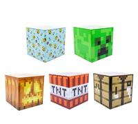 Minecraft 10.2x10.2cm Latta Cofanetto Set Di 5 Ape Creeper tnt Tavolo Jack