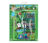 Minecraft 12-Piece Stationery Set A4 Bumper