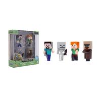 Jada Minecraft Metalfigs 4-Pack - 2,5” Figure Collezionabili In Metallo -...