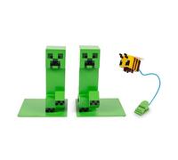Minecraft 2-Piece Lettore Fascio Ape Lettura Luce & Pianta Rampicante Reggilibri