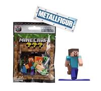 Minecraft 253261000 Nanofigure Videogioco, Personaggio da collezione, Modelli/Colori assortiti, 1 pezzo