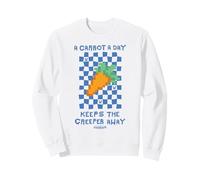 Minecraft A Carrot A Day Keeps The Creeper Away Carrot Icon Felpa
