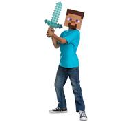 Disguise Minecraft Sword and Mask Costume Set, Official Minecraft Costume Accessories for Kids, One Size