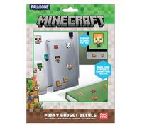 Minecraft - Adesivi con licenza ufficiale Puffy Gadget per laptop e custodie per telefono per ragazzi e ragazze, Creeper, Steve, TNT Gamer, decalcomanie Overworld per tutte le età | Paladone