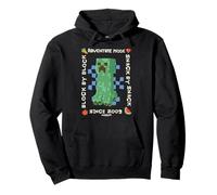 Minecraft Adventure Mode Block By Block Snack By Snack 2009 Felpa con Cappuccio