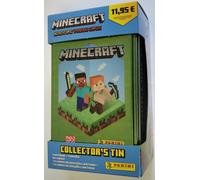 Minecraft Adventure Trading Cards Tin Box 32 Cards + 3 Limited Edition Panini