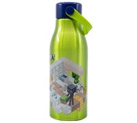 Stor Borraccia in alluminio Minecraft 750 ml per bambini con manico sul tappo