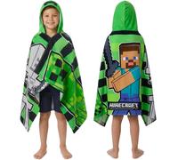 Minecraft Asciugamani Bagno con Cappuccio Asciugamano Doccia Ragazzi Creeper Acc