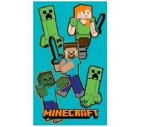 Minecraft Asciugamano 30x50cm per Ospiti Bambina Cotone S_6373