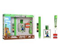 Minecraft - Astuccio con EDT da 50 ml, bracciale e portachiavi