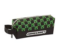 MINECRAFT Astuccio per matite Adulti Bambini Accessorio da gioco Creeper di grande capacità Borsa da toilette per giocatori