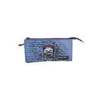 Minecraft Astuccio scolastico Hostile Behaviou Triple - Interno foderato e chiusura a cerniera - Astuccio con 3 scomparti - 11,5 x 23,5 x 3 cm, multicolore, Astuccio scolastico triplo
