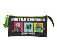 CYPBRANDS Estuche, Astuccio Unisex-Bambini e Ragazzi, Nero, M