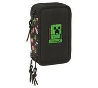 Minecraft Astuccio Triplo 37 Pezzi Safta