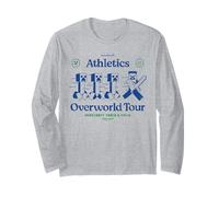 Minecraft Athletics Overworld Tour Minecraft Track & Field Maglia a Manica