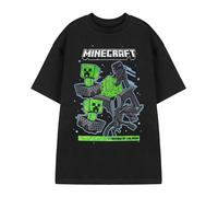 Minecraft Beware Of The Dark Maglietta Maniche Corte Uomo (NS8868)