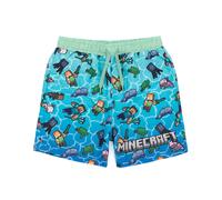 Minecraft Blu Creeper Pantaloncini da bagno Ragazzi