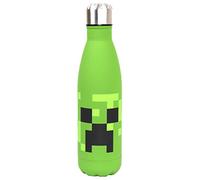 Minecraft - Bottiglia Acqua - Bottiglia d'Inox Inaccidibile Verde Creeper - Bottiglie Riutilizzabili per Bambini 750ml
