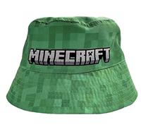 Minecraft Cappello da pescatore Creeper (AS3, Numeric, Numeric_54, verde)