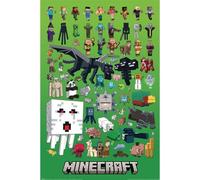 Pyramid International Poster di Minecraft Character Montage 200 60 x 90 cm