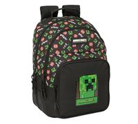 MINECRAFT - Children's School Backpack, Ideal for Children of Different Ages, Co