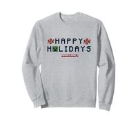 Minecraft Christmas Happy Holidays Creeper And Berries Felpa