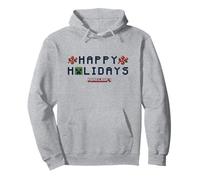 Minecraft Christmas Happy Holidays Creeper And Berries Felpa con Cappuccio