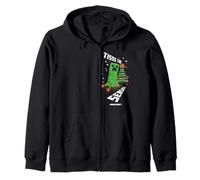 Minecraft Christmas Tisss The Season! Creeper & Holiday Tree Felpa con Cappuccio
