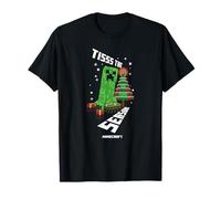 Minecraft Christmas Tisss The Season! Creeper & Holiday Tree Maglietta