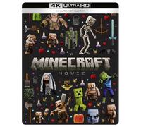 Minecraft Collector's Steelbook (4K UHD Blu-ray) Jack Black Jason Momoa