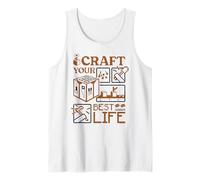 Minecraft Craft Your Best Life Crafting Table Classic Tools Canotta