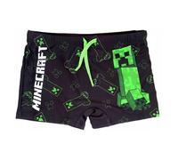MINECRAFT : CREEPER - COSTUME DA BAGNO BOXER NERO 9 AN