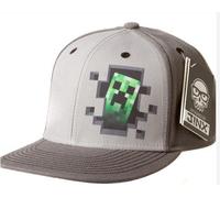 Minecraft Creeper Inside Cappellino Premium Snap Back Grigio