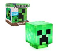 Minecraft Creeper Luce Personaggio Verticale Luce da Tavolo con Suoni da Zombie