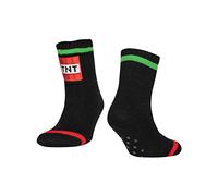 Minecraft Creeper TNT Calze comode per bambini, Black, 7/12 UK, Black, 7/12 UK, Nero , 7/12 UK