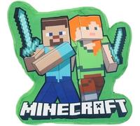 MINECRAFT - Cuscino 3D Shaped Sagomato peluche per Bambini in Poliestere con la Forma sagoma Personaggio